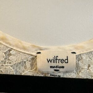 Wilfred lace racerback tank